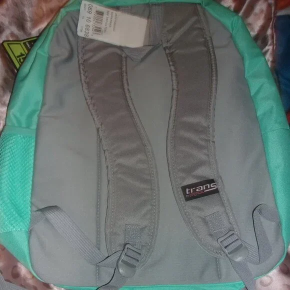 New Jansport Backpack 15" Tropical Teal - Picture 4 of 4